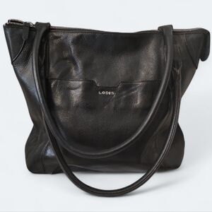 Lodis Sierra Genuine Leather Large Tote Bag